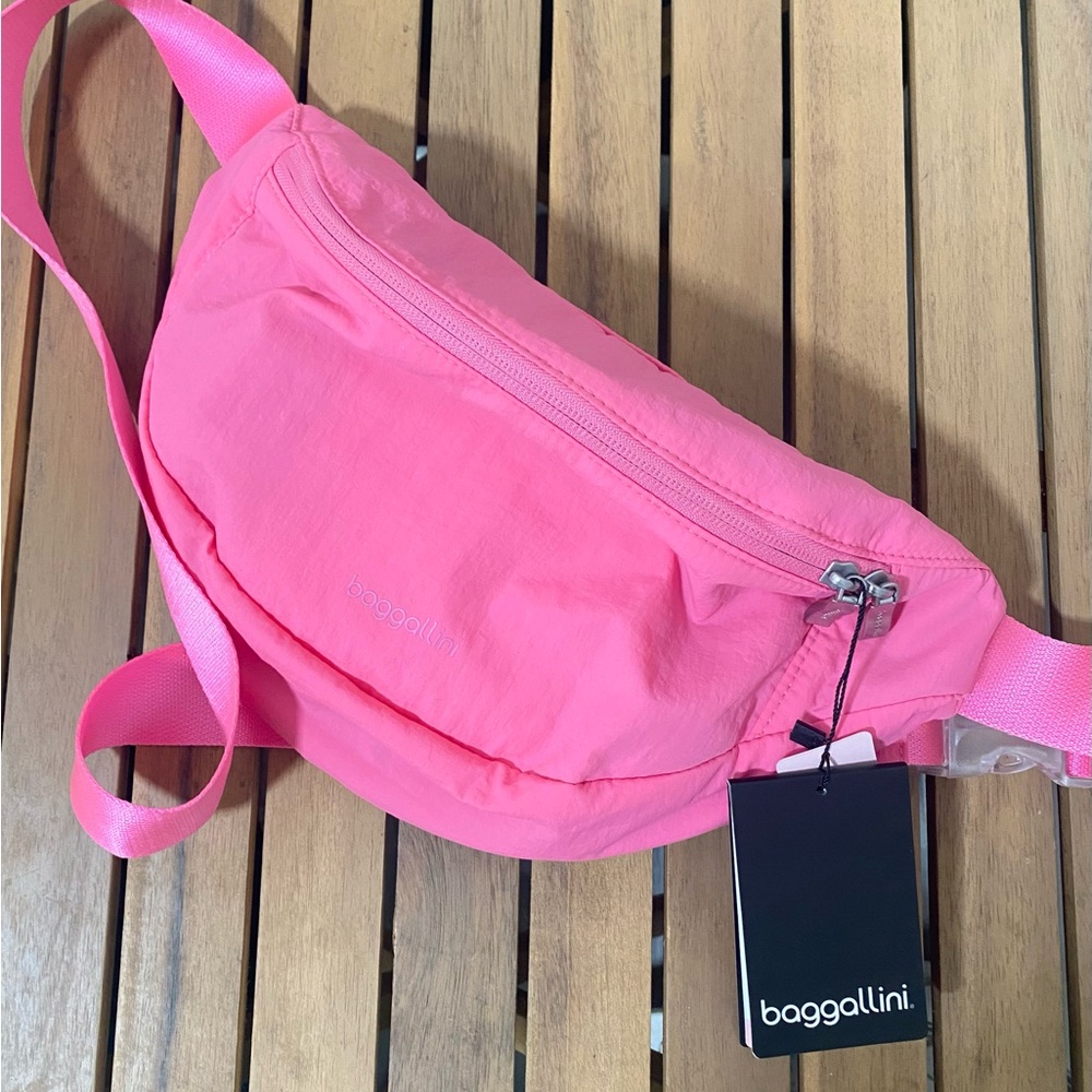 Baggallini Vibrant Pink Crossbody Bag